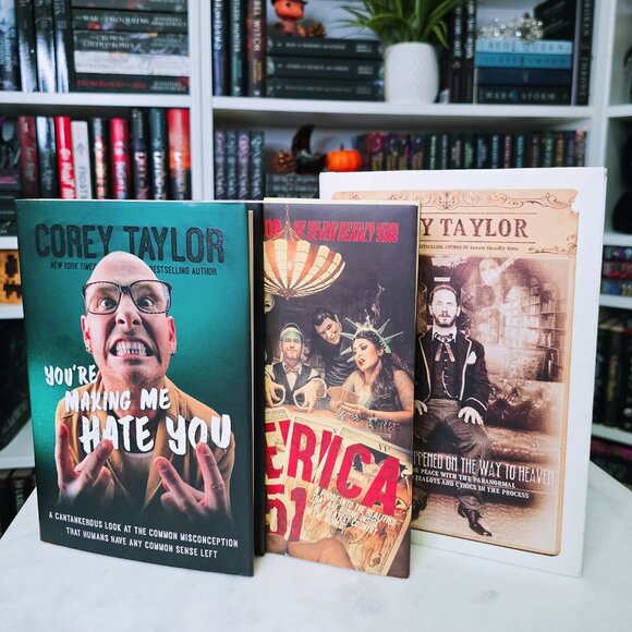 COREY TAYLOR Book Bundle (HARDCOVER) - Picture 1 of 10